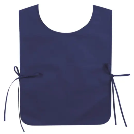 Non Woven Bib Navy Front